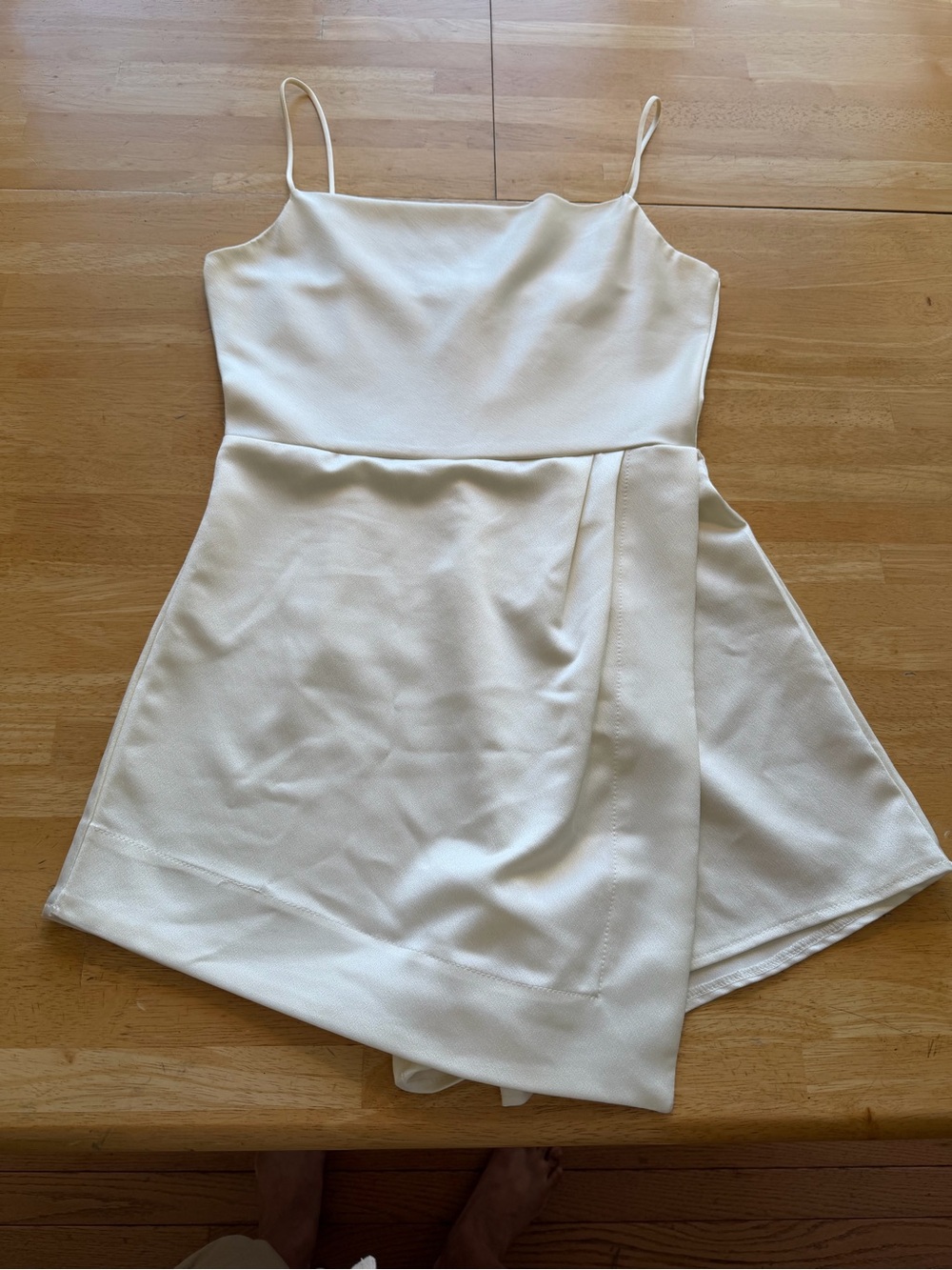 Princess Polly Ivory Spaghetti-Strap Romper